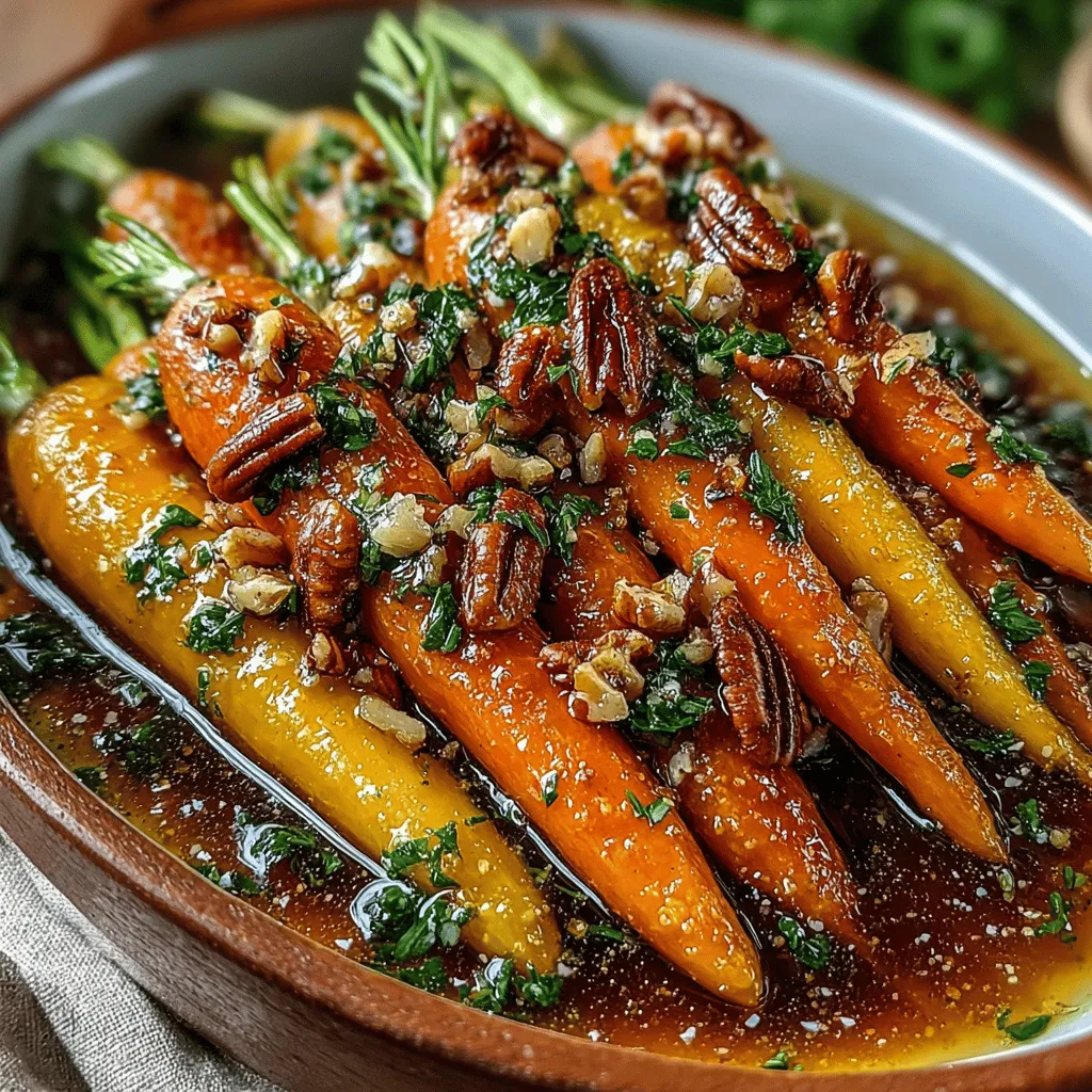 When it comes to side dishes that can steal the spotlight at any meal, sweet and savory maple glazed carrots stand out as a delightful choice. This dish not only tantalizes the taste buds with its unique flavor profile but also adds a vibrant splash of color to your plate. The combination of tender, caramelized carrots enveloped in a luscious maple glaze makes for an irresistible accompaniment to various main courses, from roasted meats to vegetarian entrees.