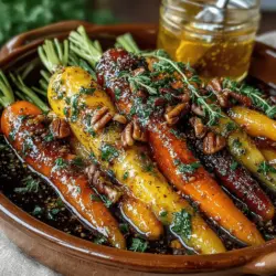 When it comes to side dishes that can steal the spotlight at any meal, sweet and savory maple glazed carrots stand out as a delightful choice. This dish not only tantalizes the taste buds with its unique flavor profile but also adds a vibrant splash of color to your plate. The combination of tender, caramelized carrots enveloped in a luscious maple glaze makes for an irresistible accompaniment to various main courses, from roasted meats to vegetarian entrees.