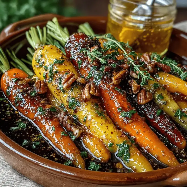When it comes to side dishes that can steal the spotlight at any meal, sweet and savory maple glazed carrots stand out as a delightful choice. This dish not only tantalizes the taste buds with its unique flavor profile but also adds a vibrant splash of color to your plate. The combination of tender, caramelized carrots enveloped in a luscious maple glaze makes for an irresistible accompaniment to various main courses, from roasted meats to vegetarian entrees.