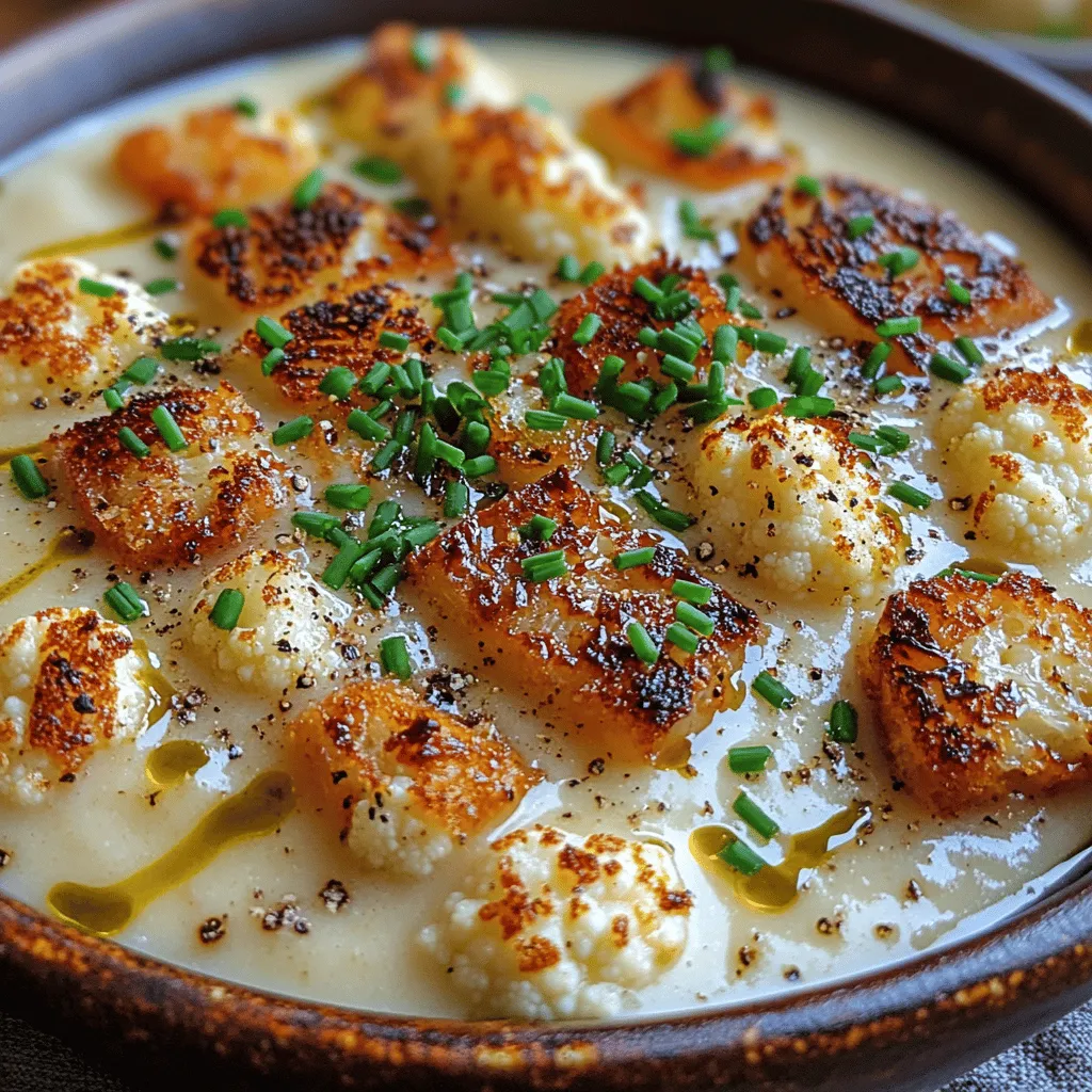 In a world where comfort food often takes the form of heavy, calorie-laden dishes, Cauliflower Bliss Soup stands out as a light yet satisfying option. This creamy, flavorful soup is not only easy to prepare but also packed with nutrients that can warm your soul and nourish your body. Whether you're following a plant-based diet, managing dietary restrictions, or simply looking for a delicious bowl of goodness, this recipe is sure to please.
