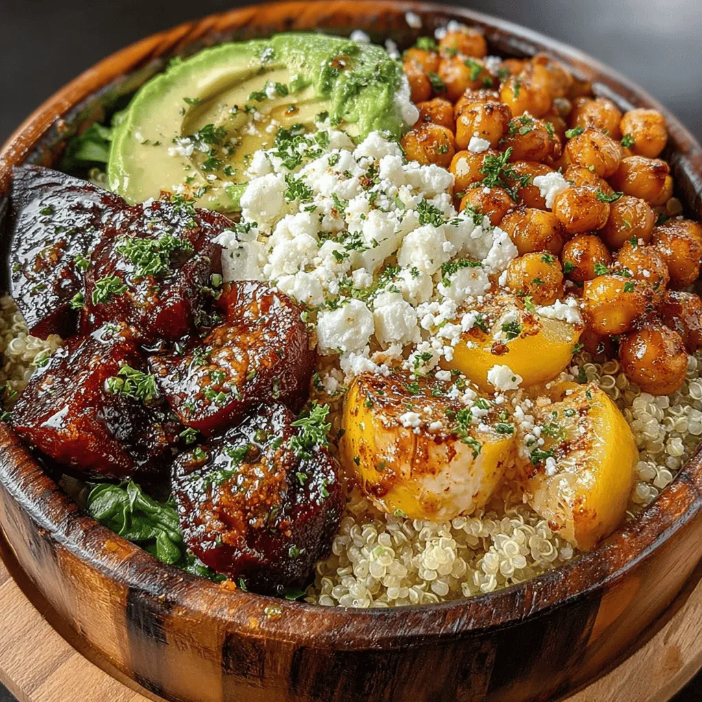 Cooking the base for your Sweet Harmony Power Bowl is a crucial step that sets the tone for the entire dish. Both quinoa and brown rice are excellent choices, rich in nutrients and providing a hearty texture that complements the other ingredients. Here’s how to prepare them perfectly.