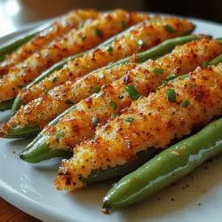One of the beautiful aspects of cooking is the ability to tailor recipes to suit your personal preferences. When it comes to Crunchy Parmesan Green Bean Bites, adjusting the spice levels can elevate the flavor profile to your liking.