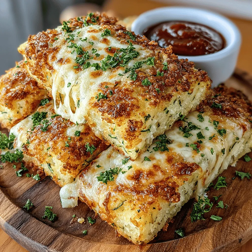 In a world where the quest for healthy eating frequently collides with the desire for flavorful snacks, Cheesy Zucchini Breadsticks present an ideal solution. These delightful treats marry the nutritional benefits of zucchini with the indulgent creaminess of cheese, resulting in a snack that does not compromise on taste. Whether you’re looking for a healthy appetizer, a side dish, or just a satisfying snack, these breadsticks are versatile and easy to prepare.