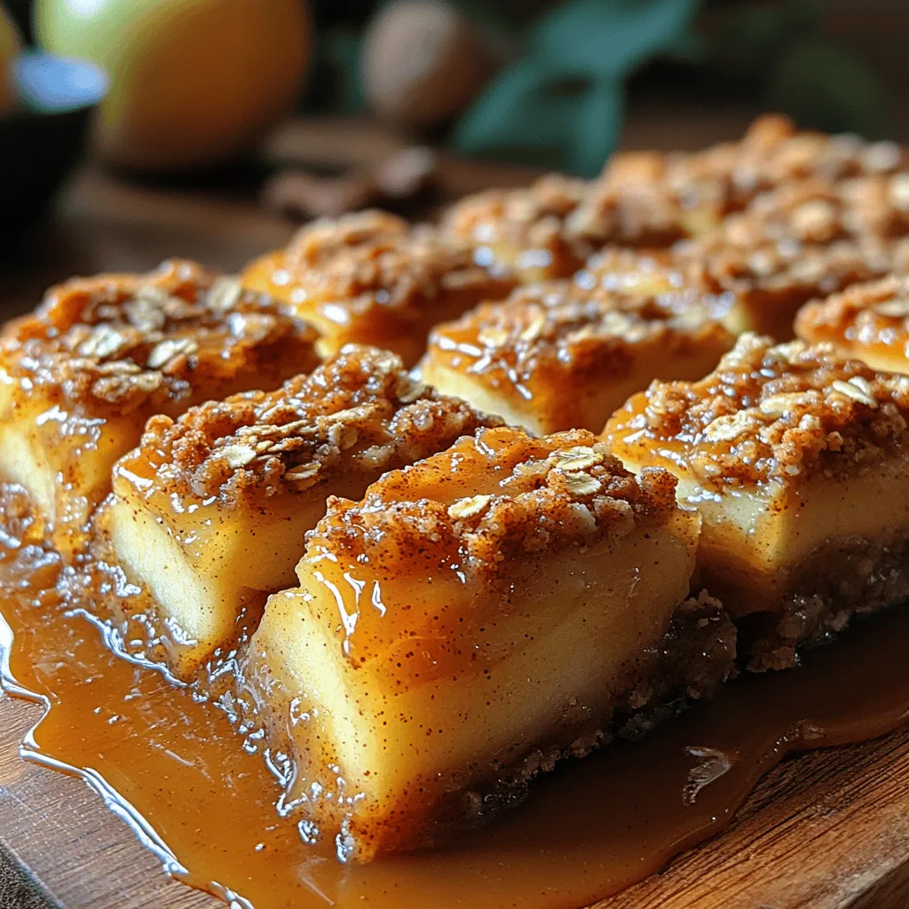The Heavenly Sweet Caramel Apple Crumble Bars are a delightful fusion of flavors and textures that epitomize the essence of comfort food. This recipe is not just a treat for the taste buds; it is an experience that evokes memories of crisp autumn days, family gatherings, and the aroma of freshly baked goods wafting through the house. Each bar is a perfect balance of tart apples, rich caramel, and a crunchy crumble topping, creating a dessert that appeals to both young and old alike.