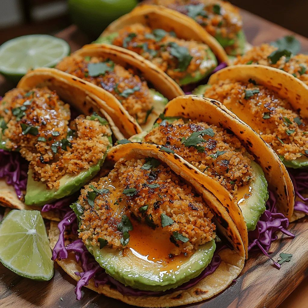 In the world of culinary creativity, tacos have always been a canvas for flavors and textures. Among the myriad of taco variations, one stands out for its delightful combination of creamy and crunchy: Crispy Panko Avocado Tacos. This innovative vegetarian option not only appeals to taco lovers but also caters to health-conscious eaters looking for a satisfying meal. The dish combines the rich, buttery texture of ripe avocados with the satisfying crunch of panko breadcrumbs, creating a unique eating experience that is both indulgent and wholesome.
