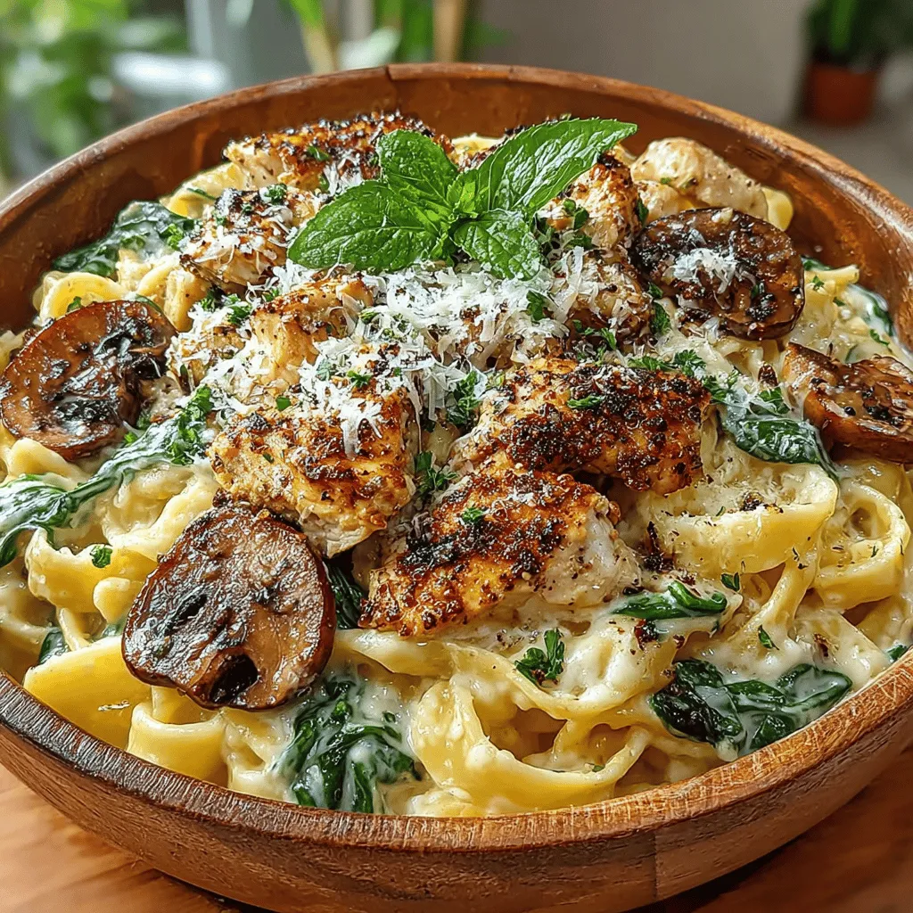 When it comes to comfort food that combines rich flavors with a satisfying texture, Creamy Balsamic Mushroom Chicken Pasta stands out as a delightful choice. This dish captivates the senses with its luscious creaminess and the tangy sweetness of balsamic vinegar, perfectly complemented by the earthy notes of sautéed mushrooms. The combination of tender chicken, vibrant spinach, and al dente pasta creates a well-rounded meal that pleases both the palate and the eyes.