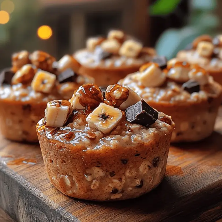 In recent years, the demand for healthy snacks and nutritious breakfast options has surged. As people become more conscious of their dietary choices, recipes that offer both convenience and health benefits have become increasingly popular. One such delightful recipe making waves in the wellness community is the Banana Bliss Oatmeal Cups. These baked treats are not only easy to prepare but also packed with nutrients that cater to a variety of dietary preferences, making them an excellent choice for busy mornings or an afternoon snack.