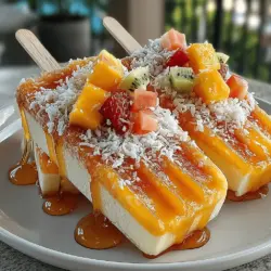 As the temperatures rise and summer approaches, there’s nothing quite like a frozen treat to cool you down. One such refreshing delight is the Tropical Sunshine Pops, a vibrant and fruity popsicle that encapsulates the essence of a sun-soaked beach day. Bursting with the sweet flavors of fresh mango and pineapple, these pops are not only delicious but also packed with health benefits, making them the perfect guilt-free indulgence for the whole family.