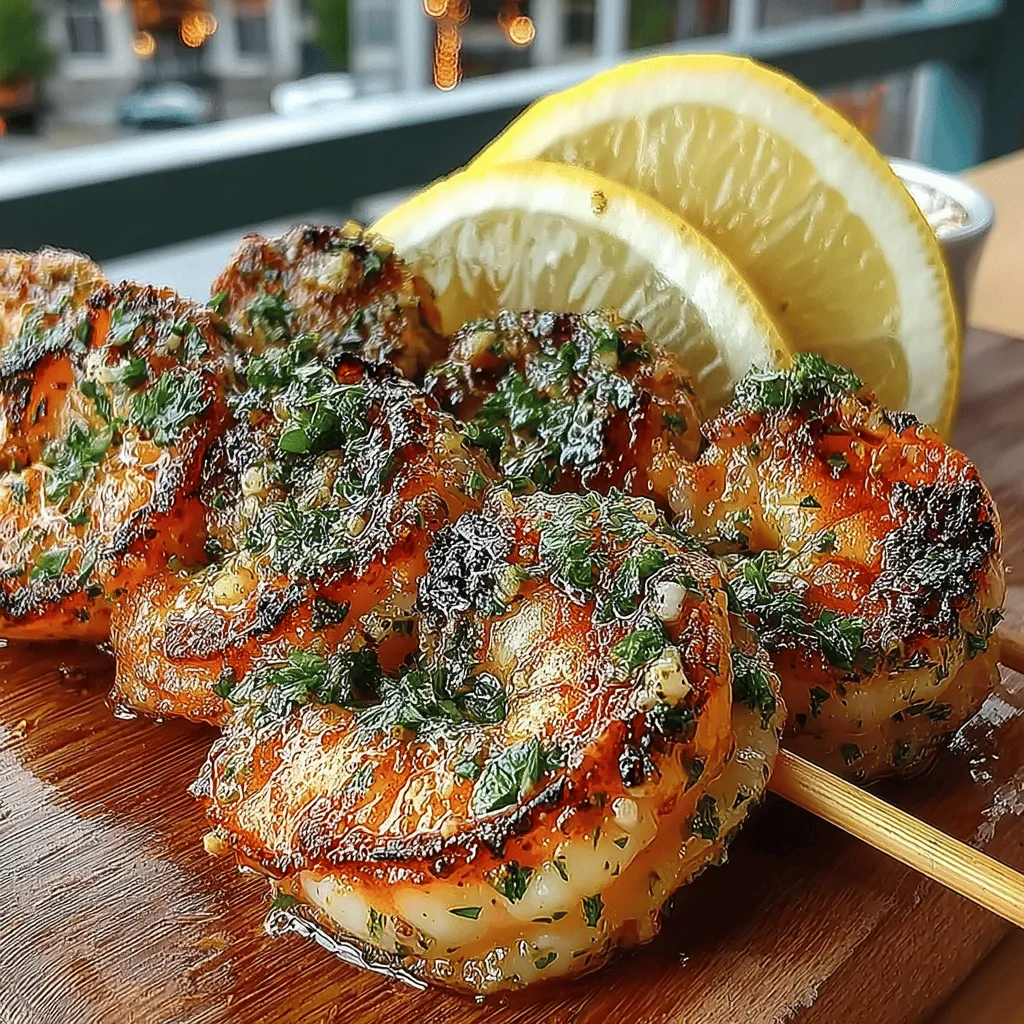 Sizzling Garlic Butter Shrimp Skewers are a culinary delight that captures the essence of summer and outdoor gatherings. These skewers are not just a dish; they are an experience that brings together the fresh flavors of shrimp, the richness of butter, and the aromatic allure of garlic. Perfect for barbecues, family gatherings, or even a casual dinner, this recipe is a crowd-pleaser that is as easy to prepare as it is delicious.