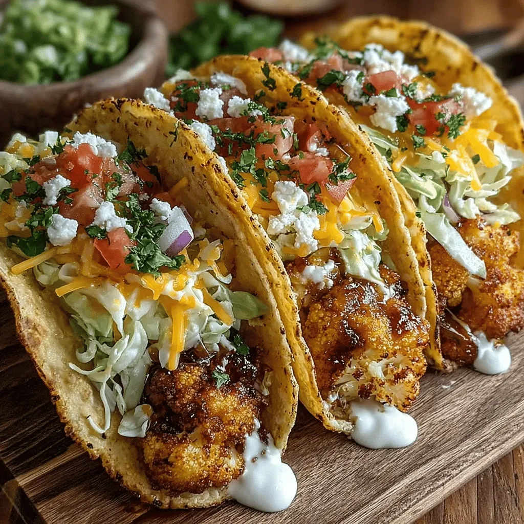 In recent years, plant-based alternatives have surged in popularity, appealing to both vegetarians and meat lovers alike. One standout creation in this culinary trend is the Crispy Buffalo Ranch Cauliflower Tacos. These tacos combine the hearty texture of cauliflower with the bold flavors of buffalo sauce and cooling ranch dressing, making them a delightful addition to any meal. Not only are they a fantastic option for those looking to reduce their meat consumption, but they also pack a flavorful punch that can satisfy even the most ardent carnivores. This article explores the recipe in detail, breaking down each step and providing insights into the ingredients that make these tacos a must-try.