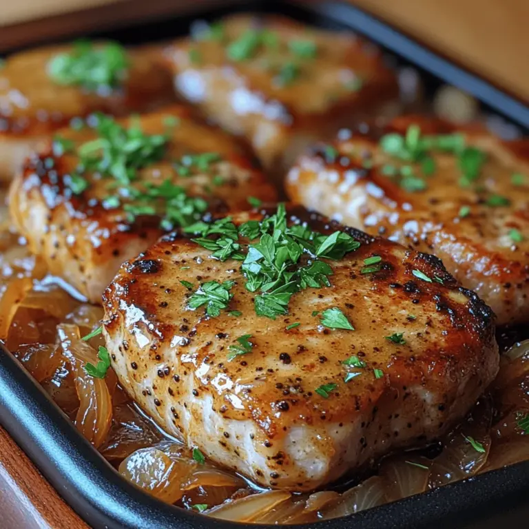 If you’re looking for a dish that beautifully marries sweet and savory flavors while being effortless to prepare, look no further than Sweet & Savory Slow Cooker Honey Mustard Pork Chops. This recipe is not only a standout for its mouthwatering taste but also for the simplicity that slow cooking brings to meal preparation. Imagine coming home to the enticing aroma of tender, juicy pork chops infused with a delightful honey mustard glaze that makes your taste buds dance. Perfect for family dinners or gatherings, this dish offers a versatile serving experience that can easily be paired with various sides, making it a go-to recipe for any occasion.