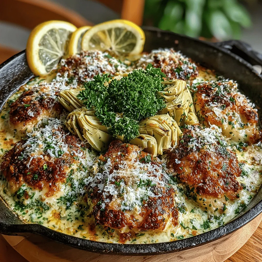 When it comes to creating a dish that is both comforting and sophisticated, the Creamy Lemon Artichoke Chicken Bake stands out as a culinary gem. This recipe combines the rich, creamy decadence of a classic dish with the bright, zesty flavors of lemon and the unique taste of artichokes. It is the perfect balance that makes this meal not only satisfying but also refreshing, appealing to a wide range of palates. Whether you are hosting a family dinner or celebrating a special occasion, this dish is versatile enough to shine on any table.