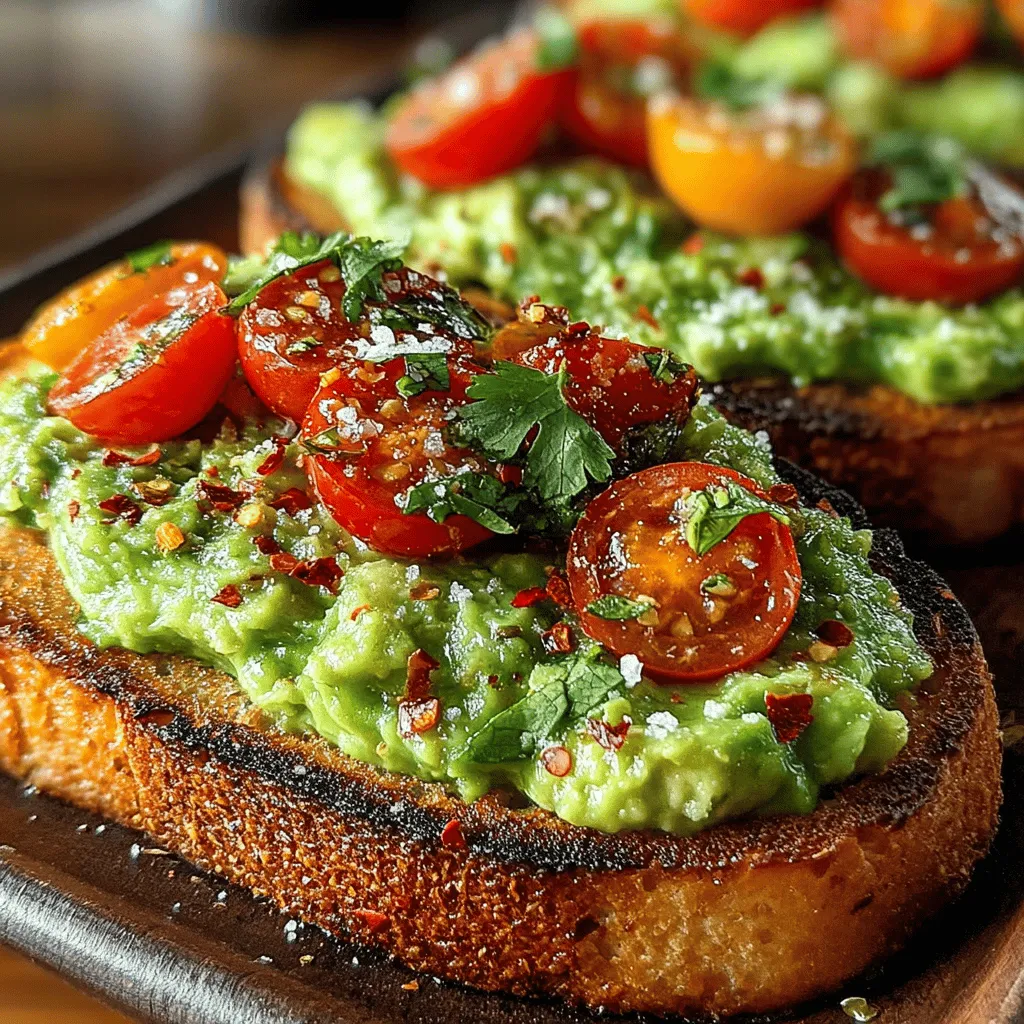 In recent years, avocado toast has transformed from a simple breakfast item into a staple of modern cuisine, celebrated for its creamy texture and versatility. This beloved dish has taken the culinary world by storm, offering a myriad of possibilities for customization and flavor enhancement. Among the many variations, the Zesty Lime Avocado Toast with a Twist stands out by infusing the classic avocado spread with the refreshing brightness of lime and the aromatic touch of fresh herbs. This delightful recipe not only elevates the traditional concept of avocado toast but also introduces a burst of flavor that is sure to tantalize your taste buds.