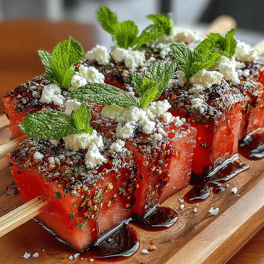 As the temperatures rise and the sun shines brightly, nothing beats the allure of a refreshing snack that captures the essence of summer. Watermelon feta skewers are the perfect embodiment of this seasonal delight, combining juicy watermelon with creamy feta cheese for a taste experience that is as vibrant as it is delicious. This simple yet elegant dish not only tantalizes the taste buds but also offers a delightful contrast of flavors and textures, making it an ideal choice for various occasions.