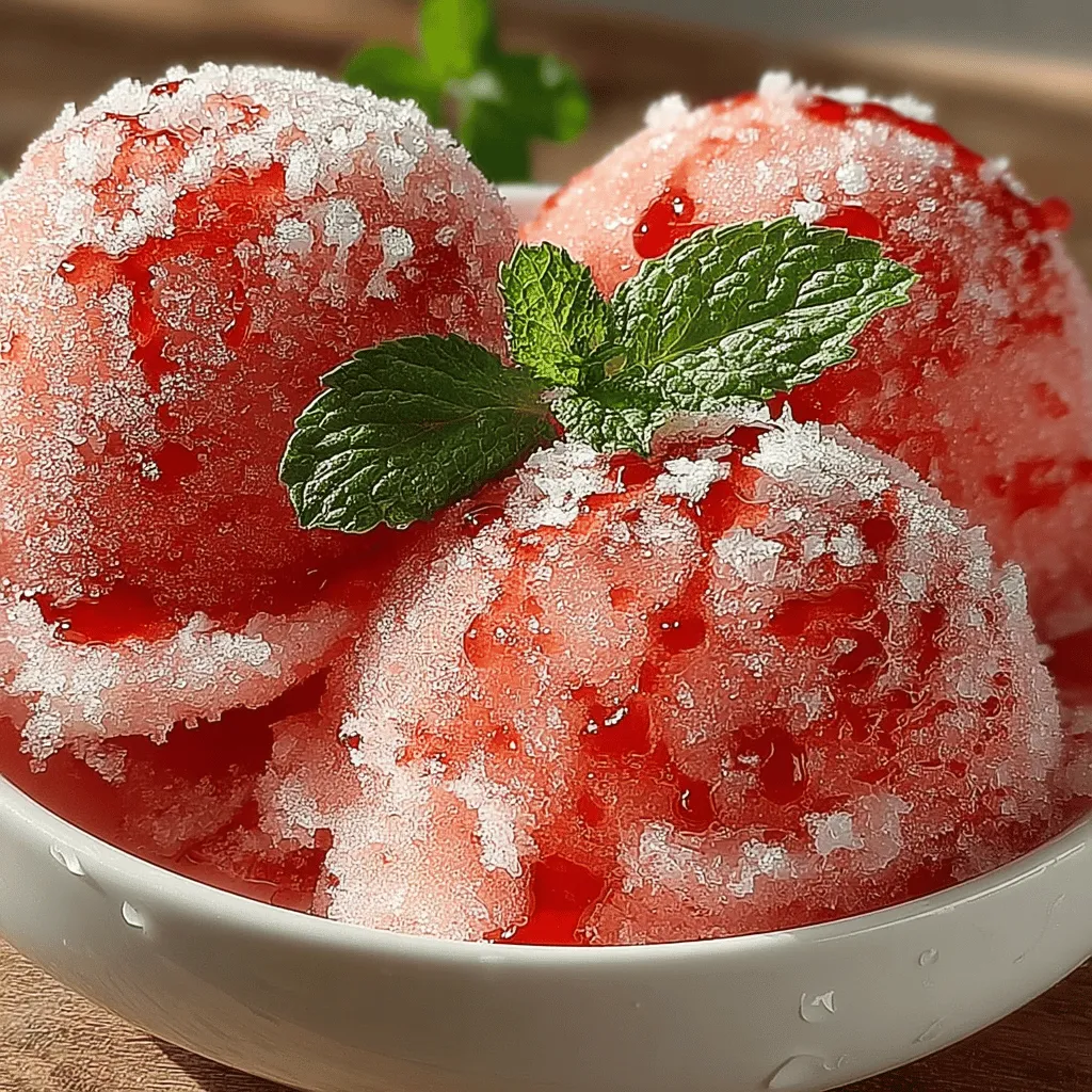 Once you've blended your watermelon mixture into a smooth, refreshing puree, the next crucial step is chilling and freezing. This process is vital for achieving the perfect texture in your watermelon sorbet.