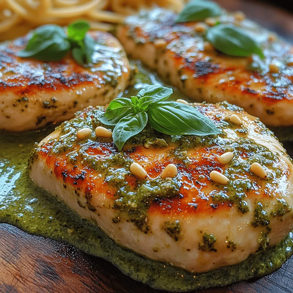 Creamy Basil Pesto Chicken: A Flavorful Delight