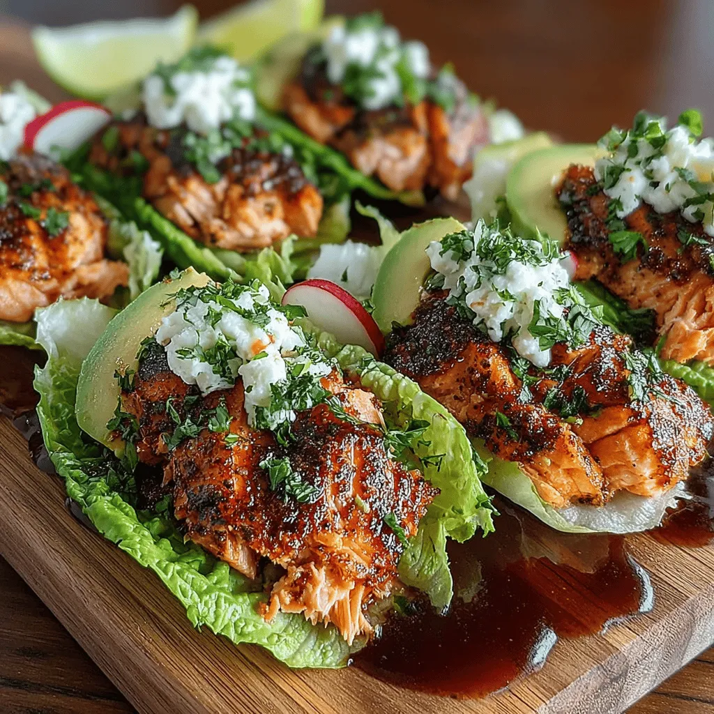 In the quest for a fresh, healthy, and satisfying meal, few dishes can rival the delightful combination of Salmon Lettuce Wraps with Watermelon Glaze. This recipe not only tantalizes the taste buds with its vibrant flavors but also offers an abundance of health benefits. Salmon, known for its rich omega-3 fatty acids and high protein content, pairs beautifully with a naturally sweet and hydrating watermelon glaze. Together, they create a dish that is as nourishing as it is delicious.