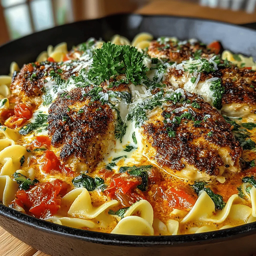 In the fast-paced world we live in, finding a meal that is both comforting and quick to prepare can feel like a challenge. Enter Creamy Tomato Basil Chicken Skillet, a dish that perfectly marries flavor and convenience. This delightful recipe is ideal for busy weeknights or when you're looking to impress guests at a special gathering. With its creamy texture, vibrant flavors, and the aromatic essence of fresh basil, this dish promises to be a hit at the dinner table.
