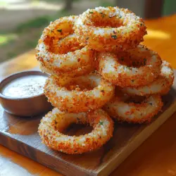 Onion rings have long held their place as a beloved snack and side dish, cherished for their crunchy exterior and the sweet, tender onion nestled within. Whether enjoyed at a backyard barbecue, served alongside burgers, or as a standalone snack, these golden rings have an undeniable appeal that transcends age and occasion. The crispy texture and rich flavor make onion rings a versatile addition to any meal, and the good news is that you can create this classic treat right in your kitchen.