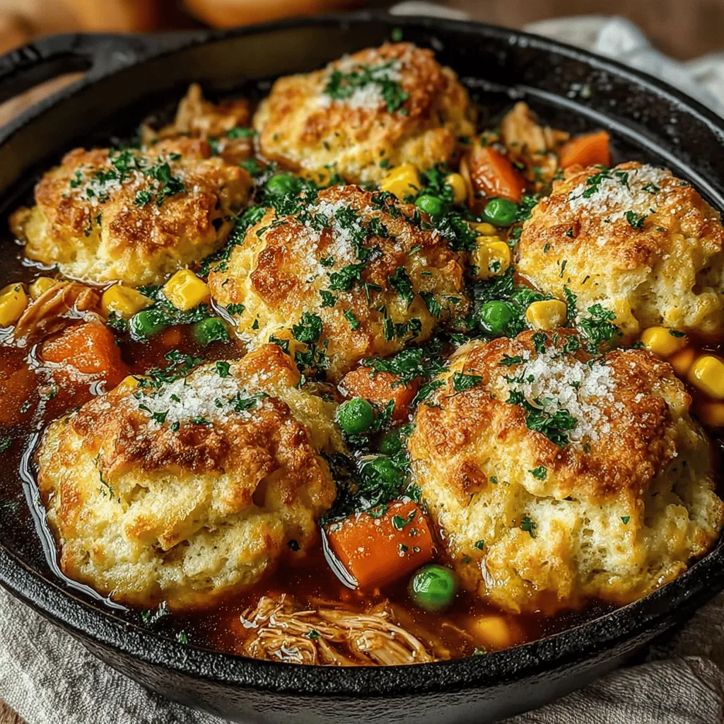 When it comes to home-cooked meals, few dishes evoke warmth and comfort quite like a rustic chicken cobbler. This hearty recipe combines the tender goodness of chicken with a medley of fresh vegetables, all enveloped in a light, flaky biscuit topping. Ideal for family dinners or cozy gatherings, this dish not only satisfies hunger but also nourishes the soul, making it a staple in many households. The Rustic Garlic Herb Chicken Cobbler exemplifies the beauty of comfort food, presenting a delightful way to enjoy a nutritious meal that brings people together.