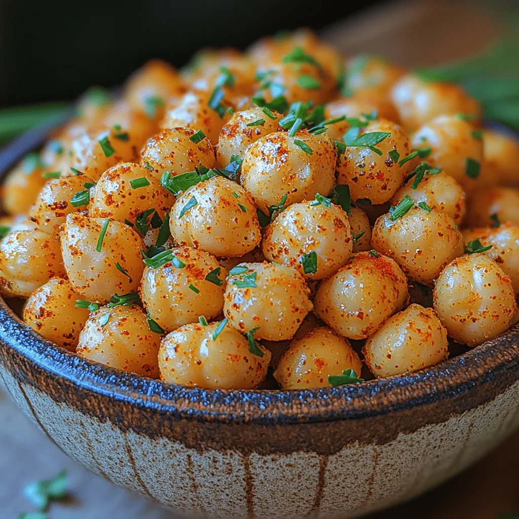 In today’s fast-paced world, the search for healthy snacks can often feel daunting. Many individuals are increasingly aware of the importance of maintaining a balanced diet, yet they still crave the satisfying crunch and flavor that traditional snacks offer. Enter Crunchy Ranch Roasted Chickpeas — an ideal solution for those seeking a nutritious yet delicious snack option. These roasted chickpeas not only deliver on taste but also pack a powerful nutritional punch, making them a favorite among health enthusiasts.
