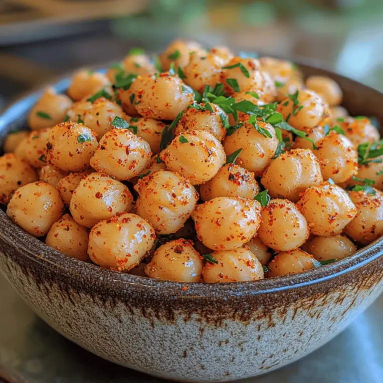 In today’s fast-paced world, the search for healthy snacks can often feel daunting. Many individuals are increasingly aware of the importance of maintaining a balanced diet, yet they still crave the satisfying crunch and flavor that traditional snacks offer. Enter Crunchy Ranch Roasted Chickpeas — an ideal solution for those seeking a nutritious yet delicious snack option. These roasted chickpeas not only deliver on taste but also pack a powerful nutritional punch, making them a favorite among health enthusiasts.