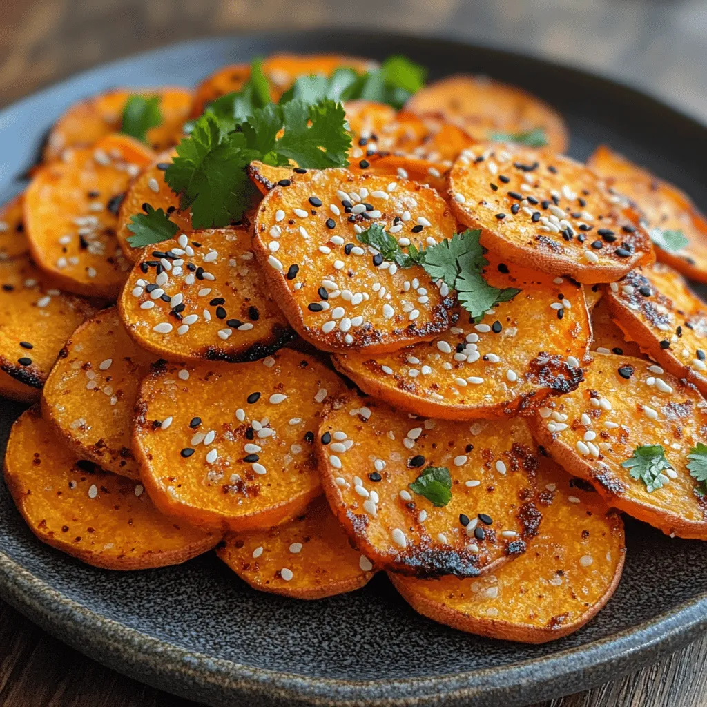 When preparing Golden Sesame Sweet Potato Chips, achieving a uniform thickness is crucial for even baking and consistent texture. Here are some practical tips to help you slice your sweet potatoes evenly: