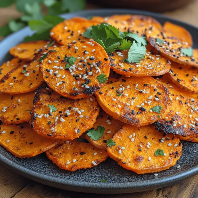 When preparing Golden Sesame Sweet Potato Chips, achieving a uniform thickness is crucial for even baking and consistent texture. Here are some practical tips to help you slice your sweet potatoes evenly: