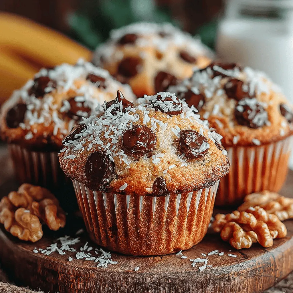 Banana muffins have long been a beloved treat in households around the world, celebrated for their delightful combination of sweetness and comfort. Their popularity is no accident; these muffins encapsulate the essence of home baking, with the inviting aroma of bananas wafting through the kitchen and the promise of warm, soft bites that nearly melt in your mouth. Among the many variations, Fluffy Banana Chocolate Chip Muffins stand out, marrying the natural sweetness of ripe bananas with the indulgent richness of chocolate chips. This recipe not only delivers a delectable snack but also offers a simple and enjoyable baking experience.