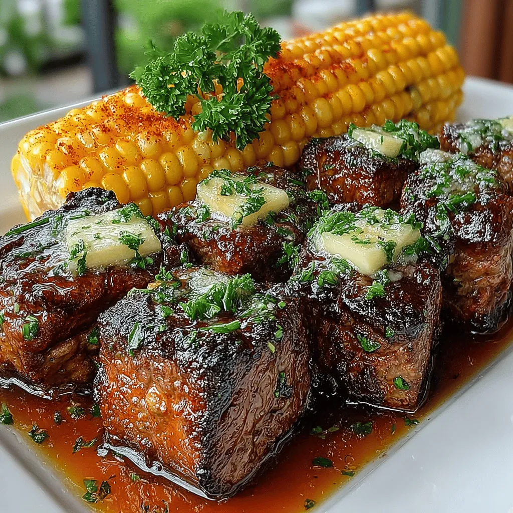When it comes to creating a memorable dining experience, few dishes can rival the mouthwatering combination of sizzling garlic butter steak bites paired with sweet corn on the cob. This delightful recipe captures the essence of casual dinners, family gatherings, and outdoor barbecues, making it a versatile choice for any occasion. Not only does it deliver a symphony of rich flavors, but it also boasts an ease of preparation that makes it suitable for both novice cooks and seasoned culinary enthusiasts.