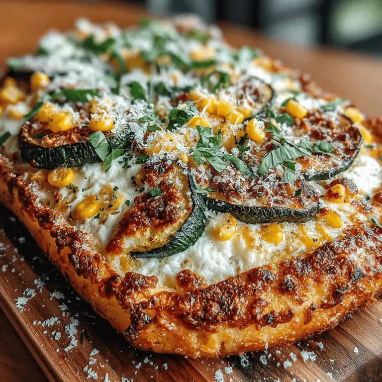 There's something incredibly satisfying about crafting your own pizza at home. The ability to control every ingredient, from the dough to the toppings, allows you to create a gastronomic masterpiece tailored to your taste. One delectable option that perfectly showcases the vibrant flavors of summer is Sweet Corn & Zucchini Pizza. This delightful combination not only tantalizes the taste buds but also highlights the bounty of seasonal vegetables that are often overlooked in traditional pizza recipes.