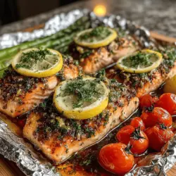 In the world of culinary delights, few dishes can boast the delightful combination of flavor, health benefits, and convenience as effectively as Zesty Lemon Dill Salmon Delight. This vibrant recipe features succulent salmon fillets paired with a medley of fresh vegetables, all enveloped in the aromatic embrace of lemon, dill, and garlic. Not only does this dish offer a tantalizing taste experience, but it also promotes a healthy lifestyle, making it a perfect choice for those seeking both indulgence and nourishment.
