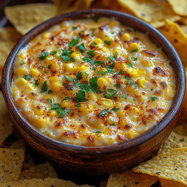 In the realm of appetizers, few dishes can rival the vibrant and tantalizing flavors of a well-prepared dip. Among the myriad options available, Spicy Bliss: Creamy Jalapeño Corn Dip stands out as a crowd-pleaser, effortlessly combining the sweetness of corn with the zesty kick of jalapeños. Whether you're planning a gathering, gearing up for an exciting game day, or simply indulging in a cozy night at home, this dip is not just easy to prepare; it guarantees satisfaction with every bite.