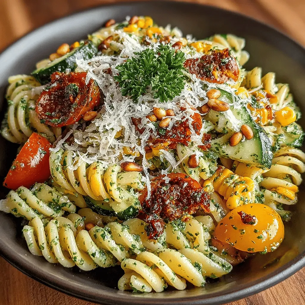 As the days grow warmer and the sun shines brighter, our culinary cravings often shift towards lighter, fresher fare. One dish that perfectly embodies the essence of summer is Sweet Corn & Pesto Pasta Salad. This vibrant and flavorful salad combines the sweetness of corn, the richness of pesto, and the crunch of fresh vegetables, creating a delightful balance of textures and tastes. Not only is this dish visually appealing, with its array of colors, but it also serves as a versatile option for various occasions, whether you need a quick lunch, a side dish for a barbecue, or a potluck favorite.