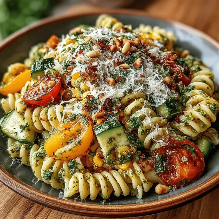 As the days grow warmer and the sun shines brighter, our culinary cravings often shift towards lighter, fresher fare. One dish that perfectly embodies the essence of summer is Sweet Corn & Pesto Pasta Salad. This vibrant and flavorful salad combines the sweetness of corn, the richness of pesto, and the crunch of fresh vegetables, creating a delightful balance of textures and tastes. Not only is this dish visually appealing, with its array of colors, but it also serves as a versatile option for various occasions, whether you need a quick lunch, a side dish for a barbecue, or a potluck favorite.
