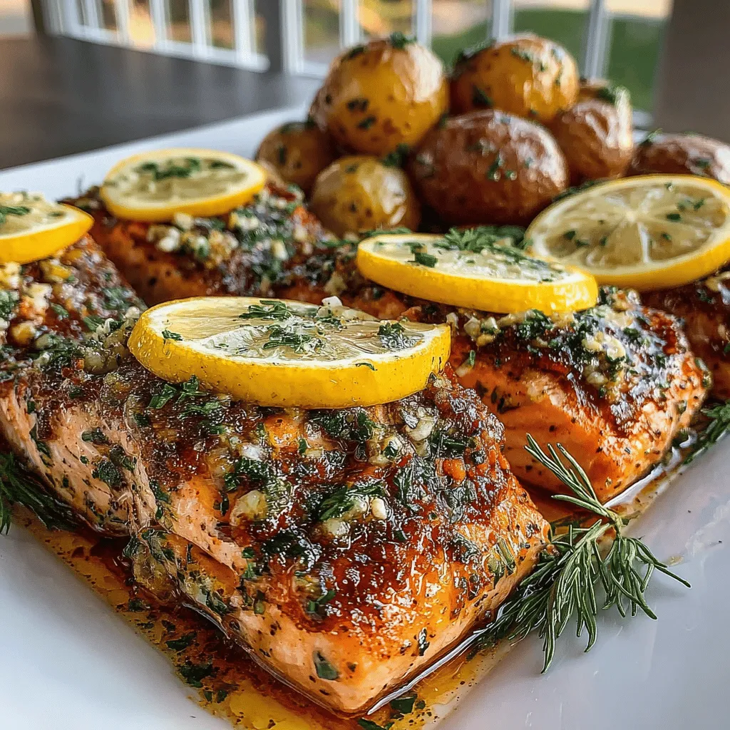 When it comes to quick, nutritious meals that impress, Lemon Dill Roasted Salmon and Baby Potatoes stands out as a prime candidate. This dish not only highlights the freshness of its ingredients but also makes for a vibrant centerpiece at any dinner table. The combination of succulent salmon, tender baby potatoes, and the bright notes of lemon and dill creates a harmonious blend of flavors that appeals to both the palate and the eye. As salmon continues to gain popularity as a healthy protein choice, this recipe leverages its rich taste and health benefits, making it an excellent option for family dinners or entertaining guests.