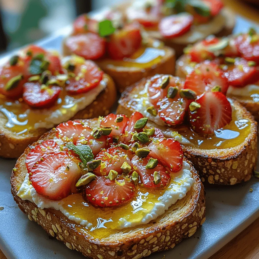 In recent years, gourmet toast has taken the culinary world by storm, transforming humble bread into a canvas for a myriad of flavor combinations. The trend of combining sweet and savory elements has particularly captured the imagination of food enthusiasts, leading to the creation of dishes that are not only visually appealing but also bursting with flavor. One such dish that exemplifies this trend is the Lemon Zest Ricotta Delight Toast. This recipe is not just an ordinary toast; it embodies the essence of simplicity and sophistication, making it a perfect choice for breakfast, brunch, or even a delightful snack.