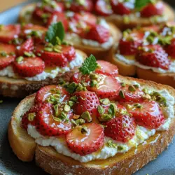 Lemon Zest Ricotta Delight Toast: Step-by-Step Preparation and Serving Suggestions