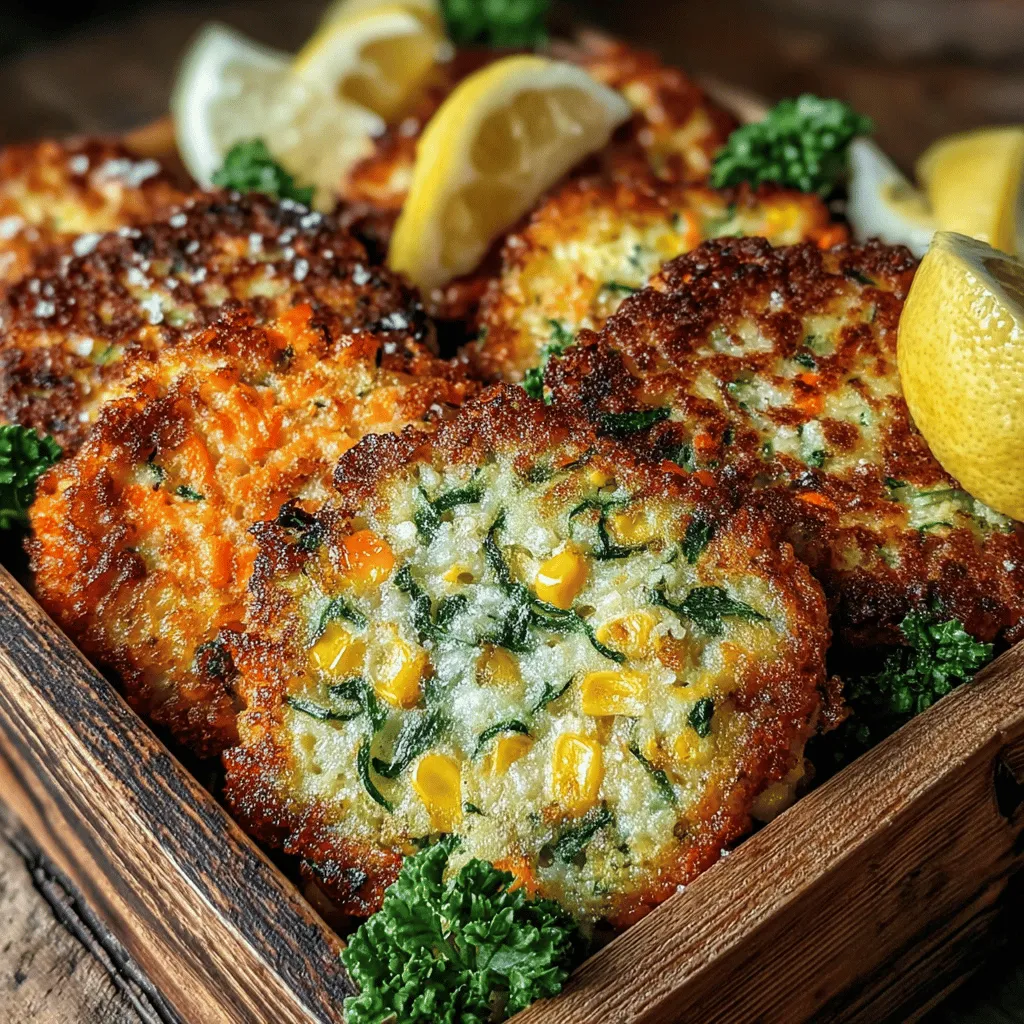 To create the perfect Zesty Parmesan Crusted Veggie Fritters, it's crucial to understand the role of each ingredient. Here’s a closer look at the core components that contribute to the dish’s delightful taste and texture: