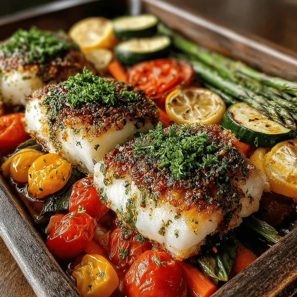 Discover the vibrant flavors of Lemon Zest Herb Tilapia & Veggie Medley, a dish that perfectly balances healthy eating with exquisite taste. This delightful recipe combines tender tilapia fillets with a colorful array of vegetables, all brought together by a zesty herb marinade. It is an ideal choice for a quick weeknight dinner or an elegant weekend meal, showcasing the ease of preparation without compromising on flavor. Packed with nutrients and bursting with freshness, Lemon Zest Herb Tilapia & Veggie Medley is not only a feast for the eyes but also a treat for the palate.