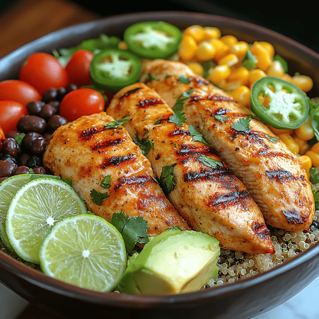 In the world of contemporary cuisine, meal bowls have surged in popularity, and for good reason. These all-in-one dishes offer a balanced combination of protein, grains, and vegetables, making them not only convenient but also nutritious. One such enticing option is the Zesty Lime Chicken Bowl, a vibrant and flavorful recipe that features marinated chicken breasts complemented by a zesty lime dressing, nutritious quinoa, and an array of fresh vegetables. This dish is perfect for anyone looking to enjoy a wholesome meal that is both satisfying and easy to prepare.