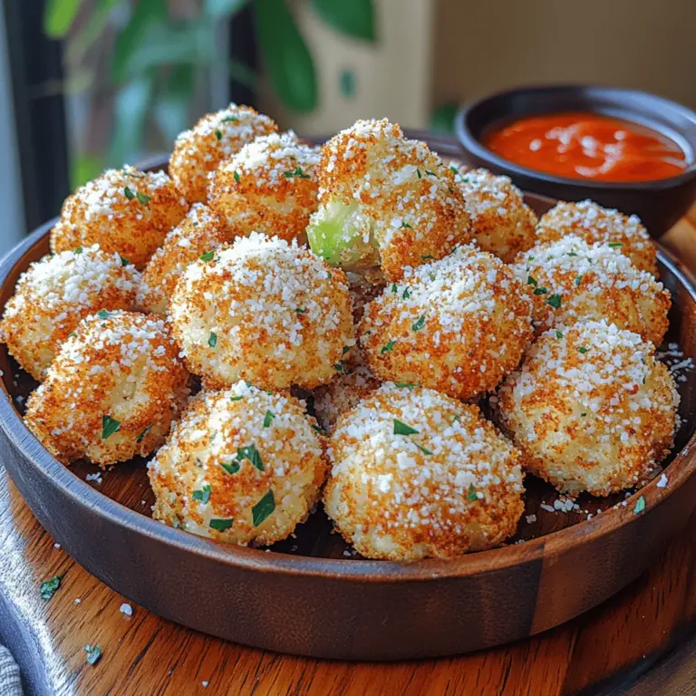 Crispy Parmesan Cauliflower Bites are a delightful, healthy snack that elevates humble cauliflower into a crunchy, savory treat. This recipe not only caters to those seeking nutritious options but also satisfies cravings for something indulgent. Whether you are hosting a gathering, enjoying a cozy movie night, or simply looking for a nutritious side dish, these bites are sure to impress. They are easy to prepare, packed with flavor, and offer a guilt-free alternative to traditional snacks. In this article, we will walk you through the step-by-step process of making these delicious bites, from ingredient selection to baking techniques, ensuring you achieve the perfect crisp every time.