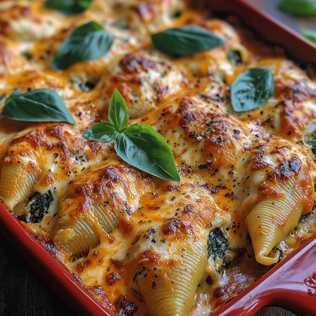If you're on the lookout for a comforting dish that balances indulgence and health, look no further than Cheesy Spinach Stuffed Shells. This delightful recipe seamlessly marries the rich, creamy goodness of cheese with the vibrant, nutrient-rich qualities of spinach, making it an ideal choice for family dinners, meal prepping, or gatherings with friends. As pasta lovers know, stuffed shells offer the perfect canvas for a variety of fillings, and this recipe takes full advantage of that versatility.