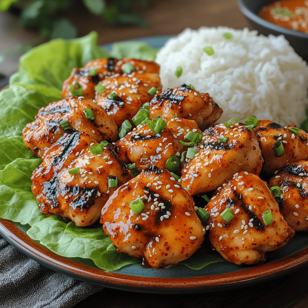 To truly appreciate the dish, it's essential to understand the ingredients that come together to create these Spicy Korean BBQ Chicken Bites. Each component plays a vital role in building flavor and texture, ensuring that every bite is an explosion of deliciousness.