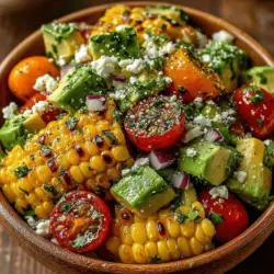 As the warmth of summer envelops us, the desire for light, refreshing dishes becomes undeniable. One such dish that perfectly encapsulates the essence of the season is the Zesty Corn Salad with Lime Dressing. This vibrant salad is not only a feast for the eyes but also a delightful medley of flavors that can elevate any meal. Ideal for summer barbecues, casual picnics, or family gatherings, this salad brings a burst of freshness that complements grilled meats, sandwiches, or can even stand alone as a hearty vegetarian option.
