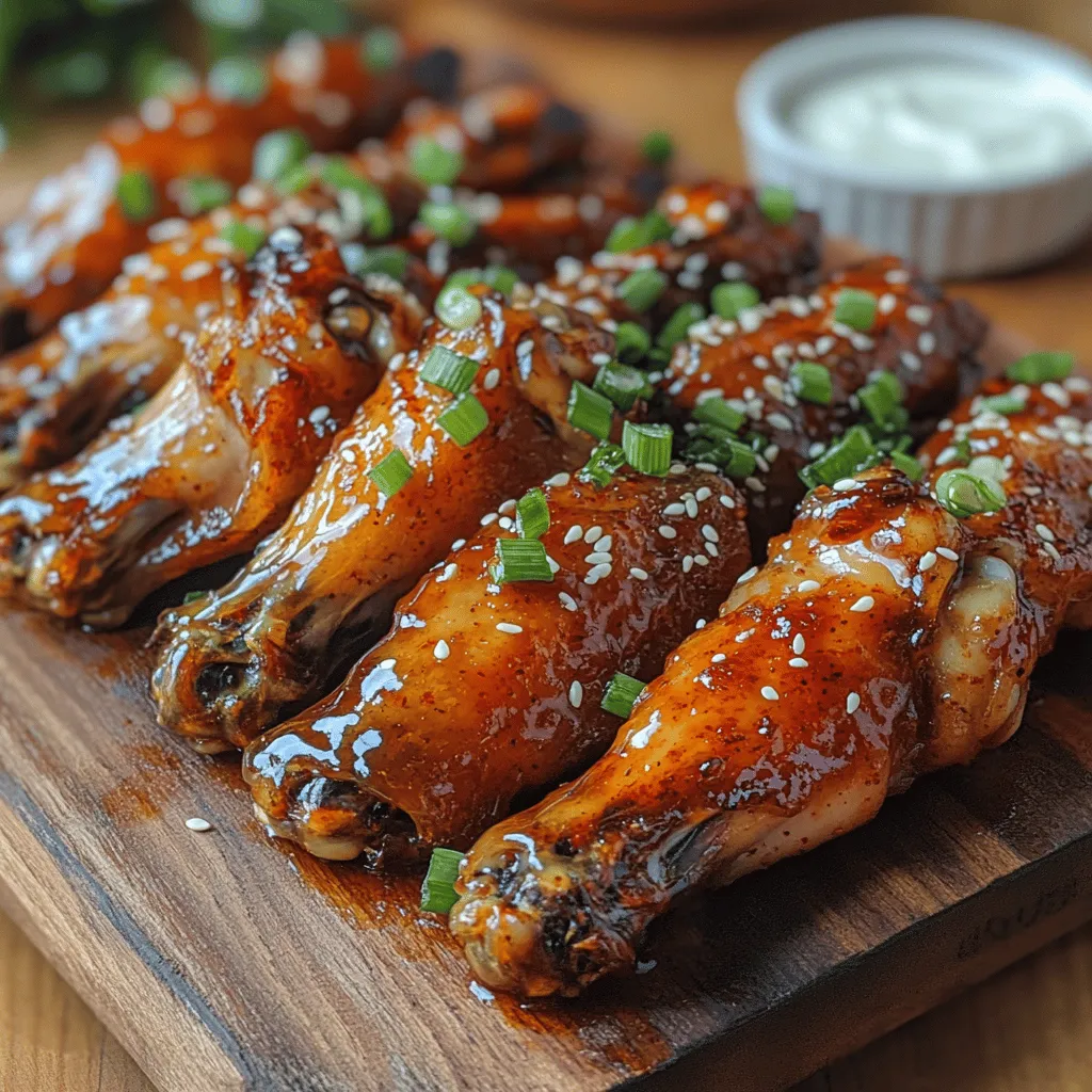 Creating the perfect marinade is crucial for infusing your Spicy Honey Garlic Wings with rich flavors. This marinade not only enhances the wings but also serves as a base for the basting sauce. Here’s how to make it:
