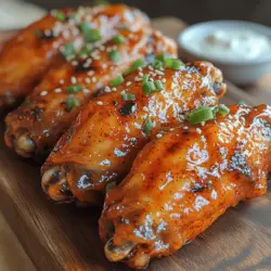 Creating the perfect marinade is crucial for infusing your Spicy Honey Garlic Wings with rich flavors. This marinade not only enhances the wings but also serves as a base for the basting sauce. Here’s how to make it: