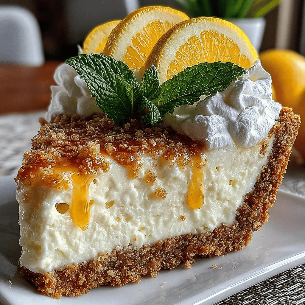 As the sun shines brightly and temperatures rise, the craving for something cool and refreshing often takes center stage in our culinary endeavors. Enter the world of no-bake desserts—a realm where convenience meets indulgence, particularly appealing during the warm summer months. Among the many delightful options available, the Zesty No-Bake Lemon Icebox Pie stands out as a perfect choice. This dessert encapsulates the essence of summer with its vibrant lemon flavor, creamy texture, and the perfect balance of sweetness and tartness. Whether you’re hosting a backyard barbecue, celebrating a special occasion, or simply seeking a refreshing treat to enjoy at home, this pie is sure to impress.