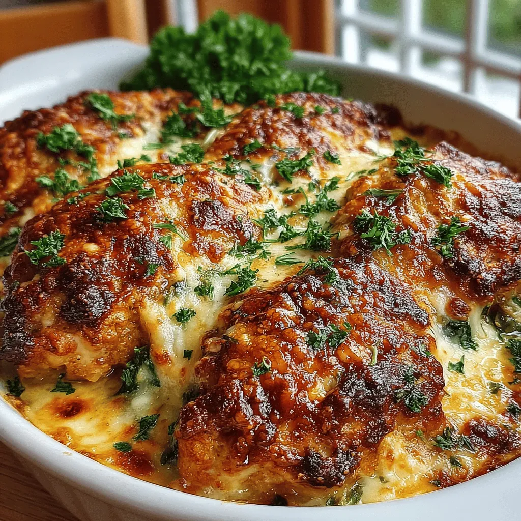 What makes creamy garlic chicken and spinach bake so appealing is its comforting nature. This dish is like a warm hug on a plate, perfect for cold evenings or when you simply need a pick-me-up. The creamy sauce envelops the chicken and spinach, creating a coziness that is both nostalgic and fulfilling. It’s the kind of meal that leaves you feeling satisfied, yet eager for the next bite.