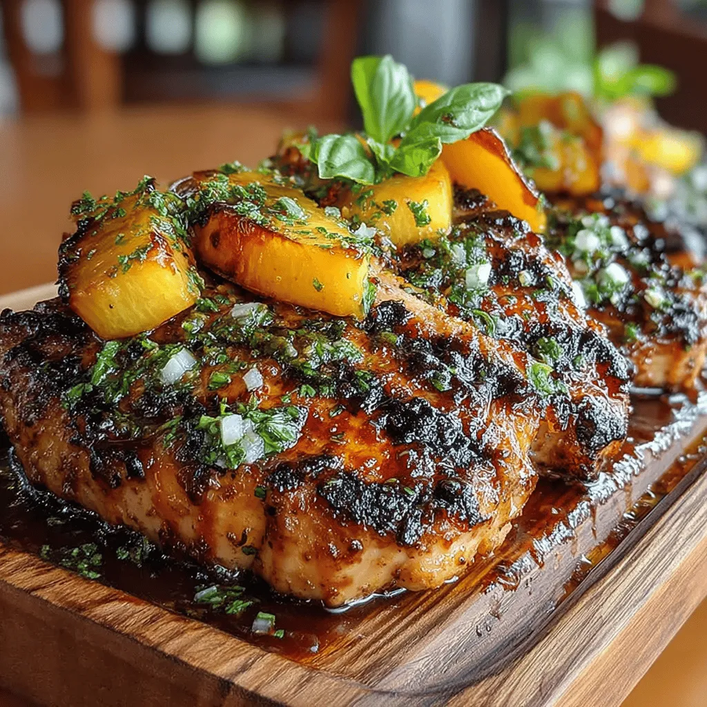 When the summer sun shines bright, there's nothing quite like the sizzle of grilled food wafting through the air. One standout dish that captures the essence of summer is Grilled Peach BBQ Chicken. This culinary creation marries the smoky, savory flavors of perfectly grilled chicken with the sweet, juicy essence of caramelized peaches. The result is a dish that is not only delectable but also visually stunning, making it an ideal centerpiece for outdoor gatherings, family barbecues, or even a simple weeknight meal.